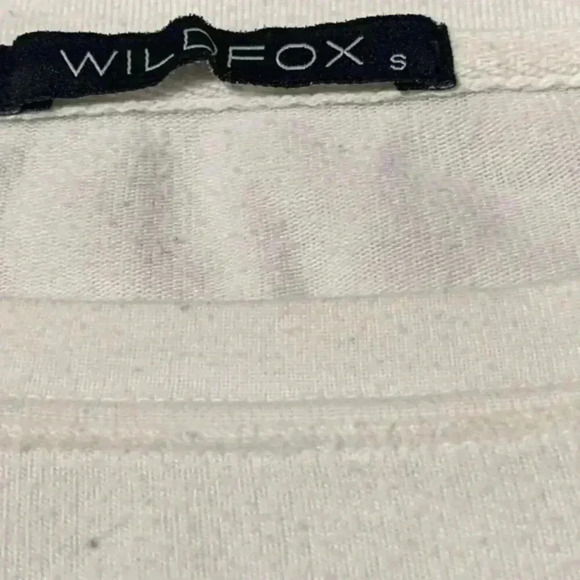 Wildfox Heart and Palm Trees White Long Sleeve - Picture 4 of 6